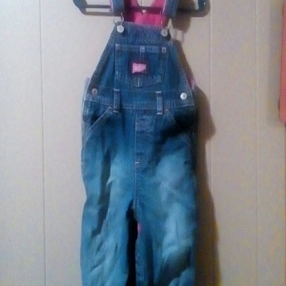 Instead blue Jean overalls